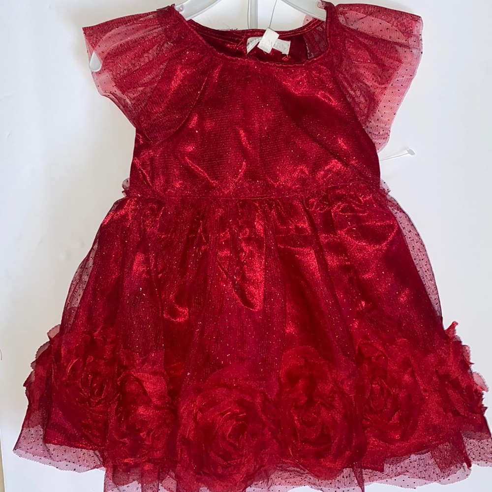 Baby 2 set red dress